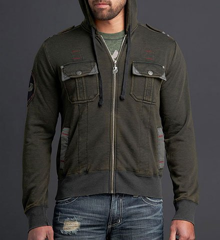 Толстовка Affliction Black Horse Hoody купити